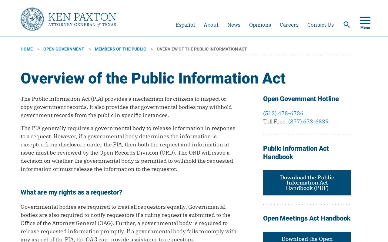 Comanche County warrant record requests and Texas public information access
